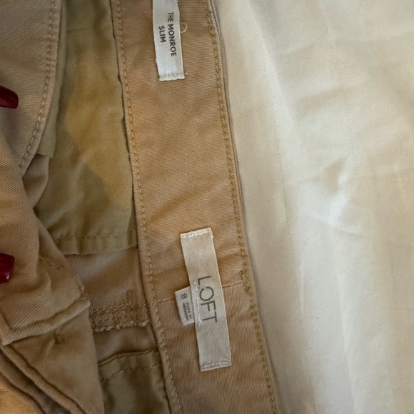 Khaki Loft Monroe Slim chinos in size 8 - Picture 5 of 5